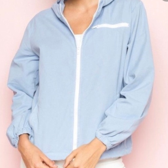 Brandy Melville Jackets & Blazers - Brandy Melville Blue Casual Jacket